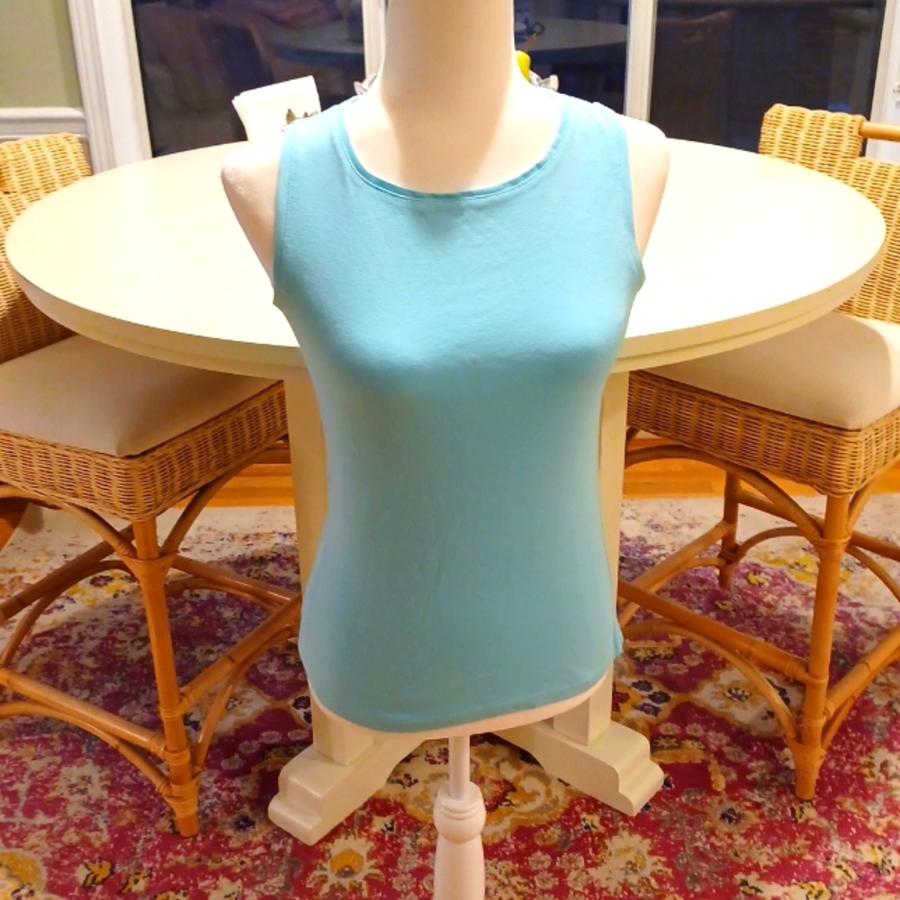 Karen Scott Aqua Tank size XS